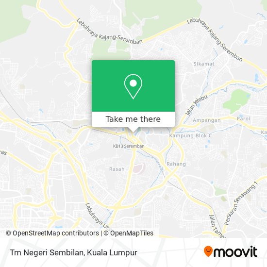 Peta Tm Negeri Sembilan