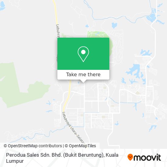 Peta Perodua Sales Sdn. Bhd. (Bukit Beruntung)