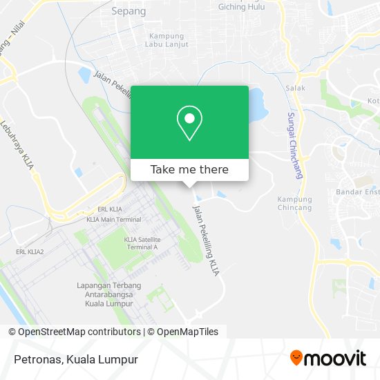 Petronas map