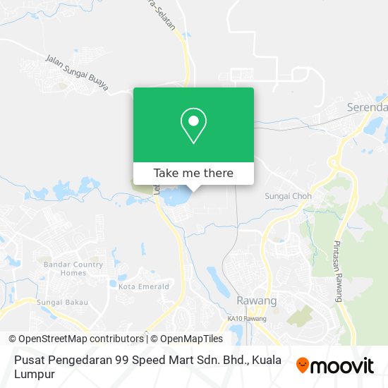 Pusat Pengedaran 99 Speed Mart Sdn. Bhd. map