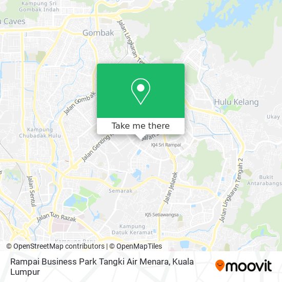 Rampai Business Park Tangki Air Menara map