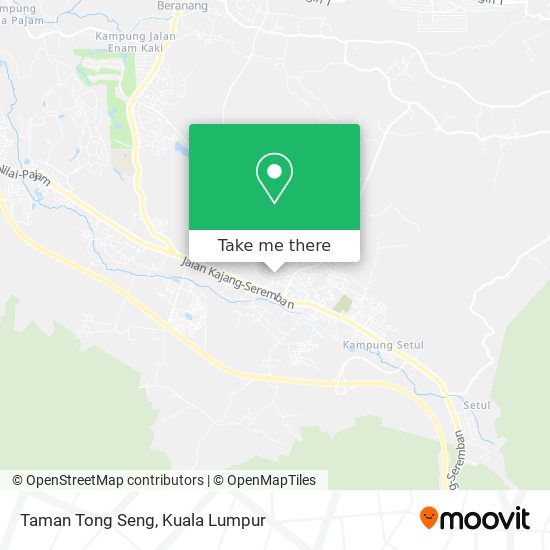 Peta Taman Tong Seng