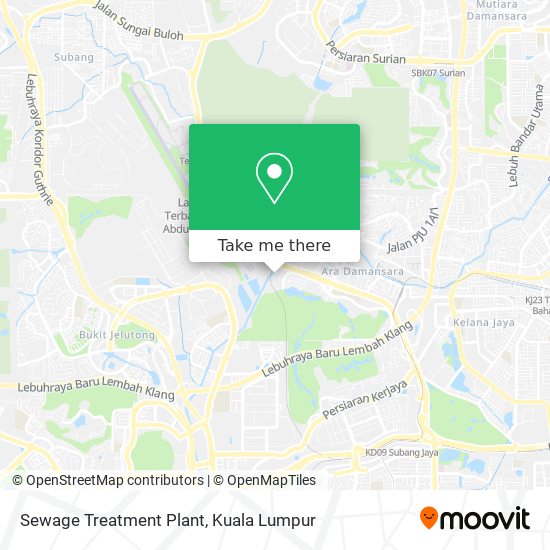 Sewage Treatment Plant map