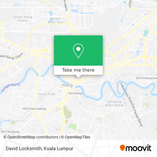 David Locksmith map