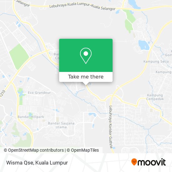 Wisma Qse map