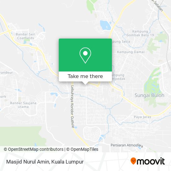 Masjid Nurul Amin map