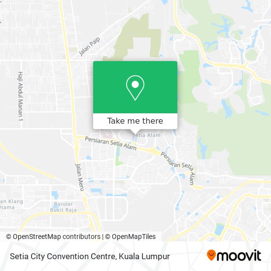 Setia City Convention Centre map