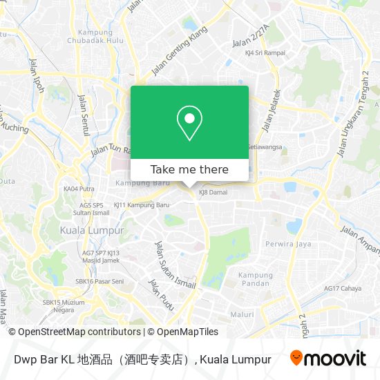 Dwp Bar KL 地酒品（酒吧专卖店） map