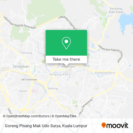 Peta Goreng Pisang Mak Udo Surya