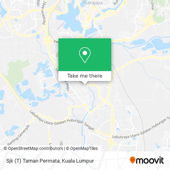 Peta Sjk (T) Taman Permata