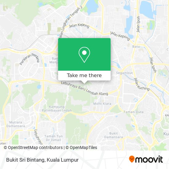 Bukit Sri Bintang map