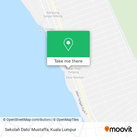 Sekolah Dato' Mustaffa map