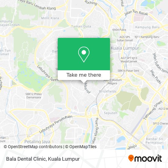 Bala Dental Clinic map