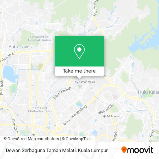 Dewan Serbaguna Taman Melati map