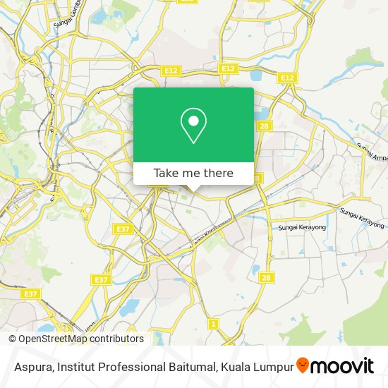 Aspura, Institut Professional Baitumal map
