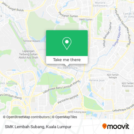 SMK Lembah Subang map