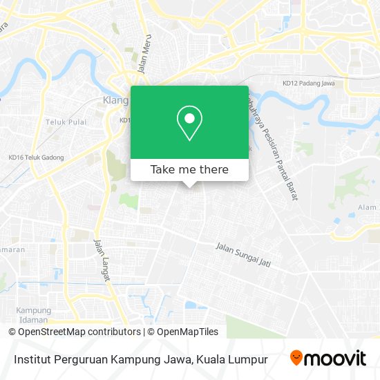 Institut Perguruan Kampung Jawa map