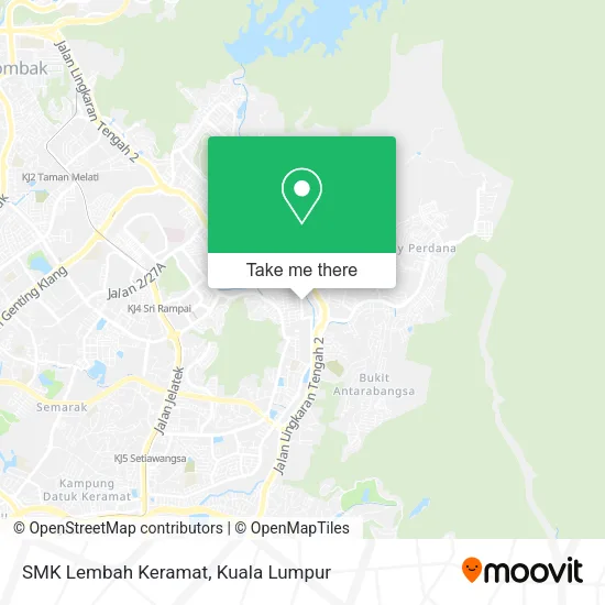 SMK Lembah Keramat map