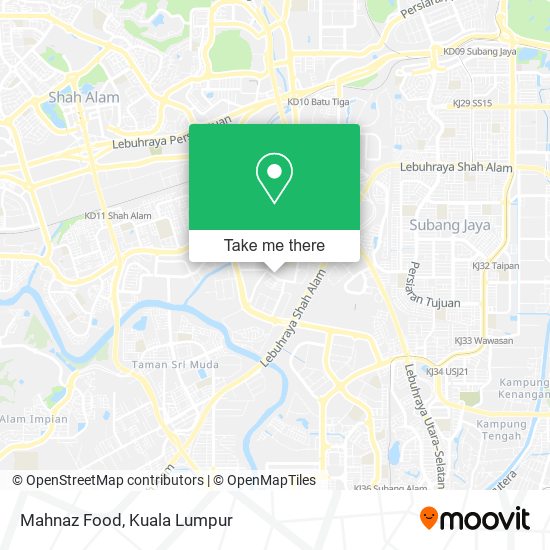 Mahnaz Food map