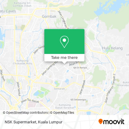 NSK Supermarket map