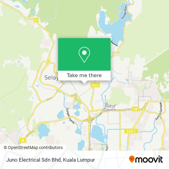 Peta Juno Electrical Sdn Bhd