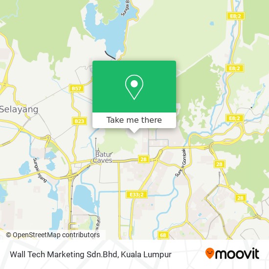 Wall Tech Marketing Sdn.Bhd map