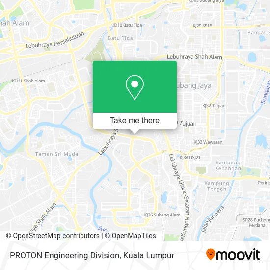 PROTON Engineering Division map