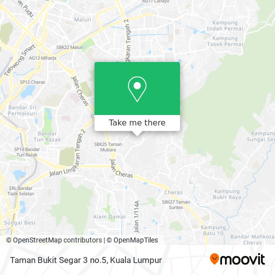 Peta Taman Bukit Segar 3 no.5