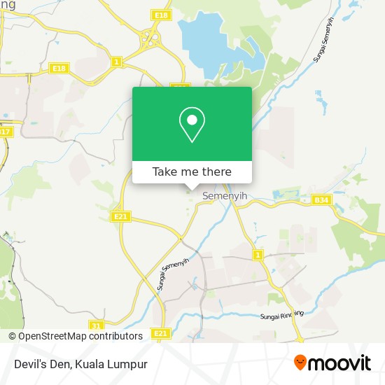 Devil's Den map