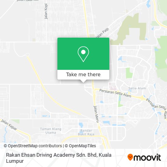 Peta Rakan Ehsan Driving Academy Sdn. Bhd