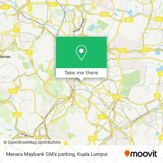 Menara Maybank GM's parking map