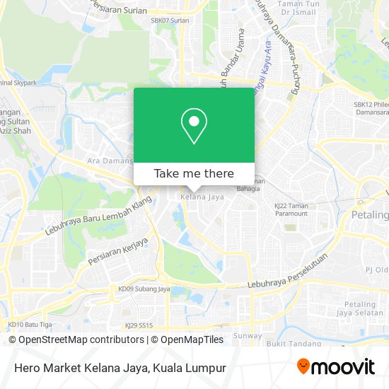 How To Get To Hero Market Kelana Jaya In Petaling Jaya By Bus Mrt Lrt Or Train