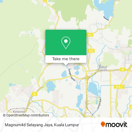 Magnum4d Selayang Jaya map