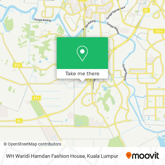 WH Waridi Hamdan Fashion House map