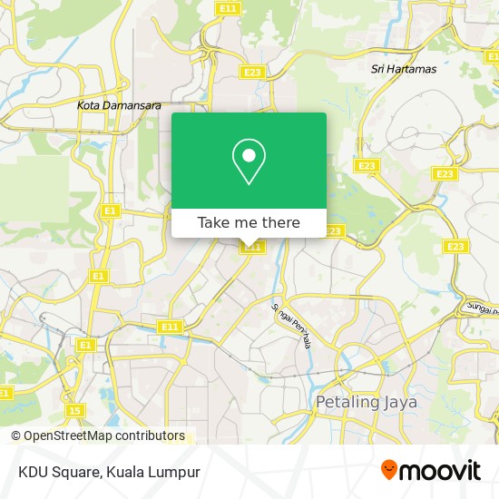 KDU Square map