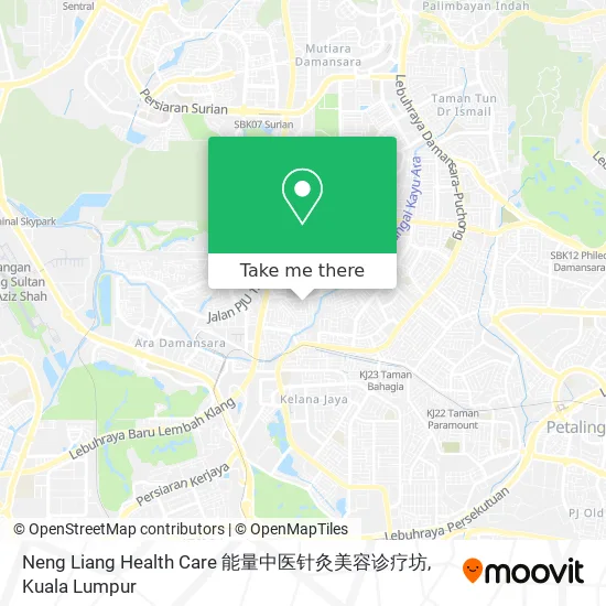 Neng Liang Health Care 能量中医针灸美容诊疗坊 map
