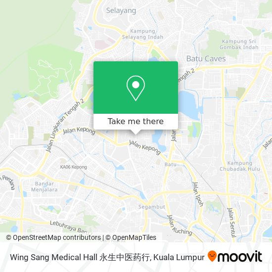 Wing Sang Medical Hall 永生中医药行 map