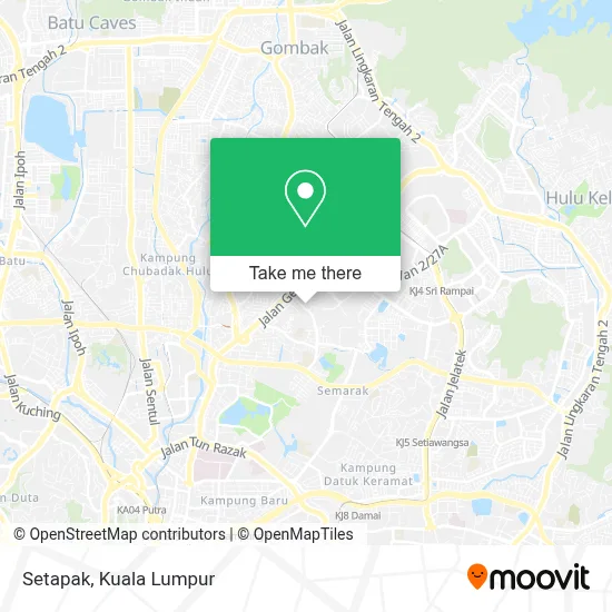 Setapak map