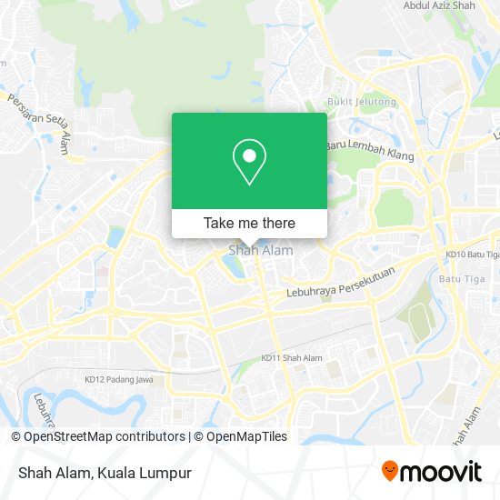 Peta Shah Alam
