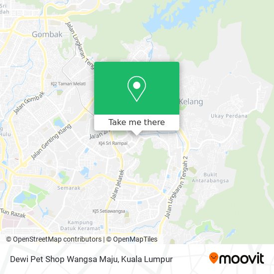 Pet shop sales wangsa maju