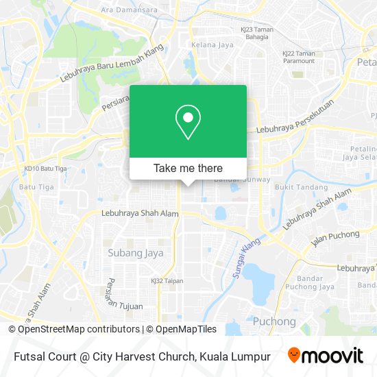 Futsal Court @ City Harvest Church map