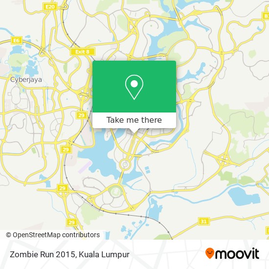 Zombie Run 2015 map