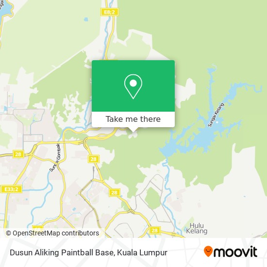 Dusun Aliking Paintball Base map