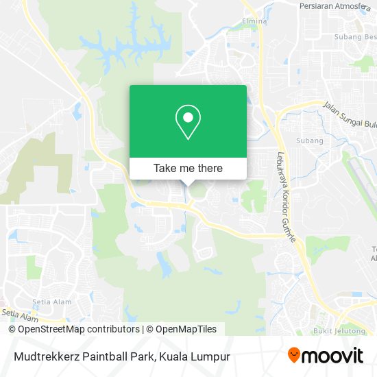 Mudtrekkerz Paintball Park map