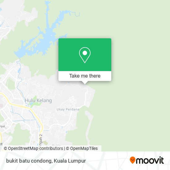bukit batu condong map