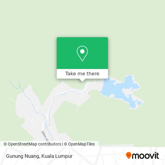 Peta Gunung Nuang