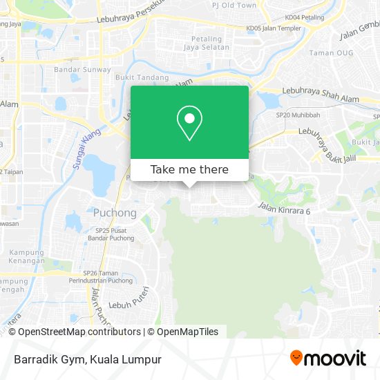 Barradik Gym map