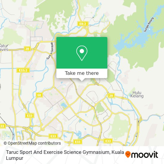 Taruc Sport And Exercise Science Gymnasium map