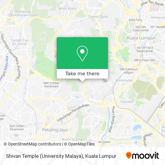 Peta Shivan Temple (University Malaya)
