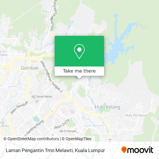 Laman Pengantin Tmn Melawti map